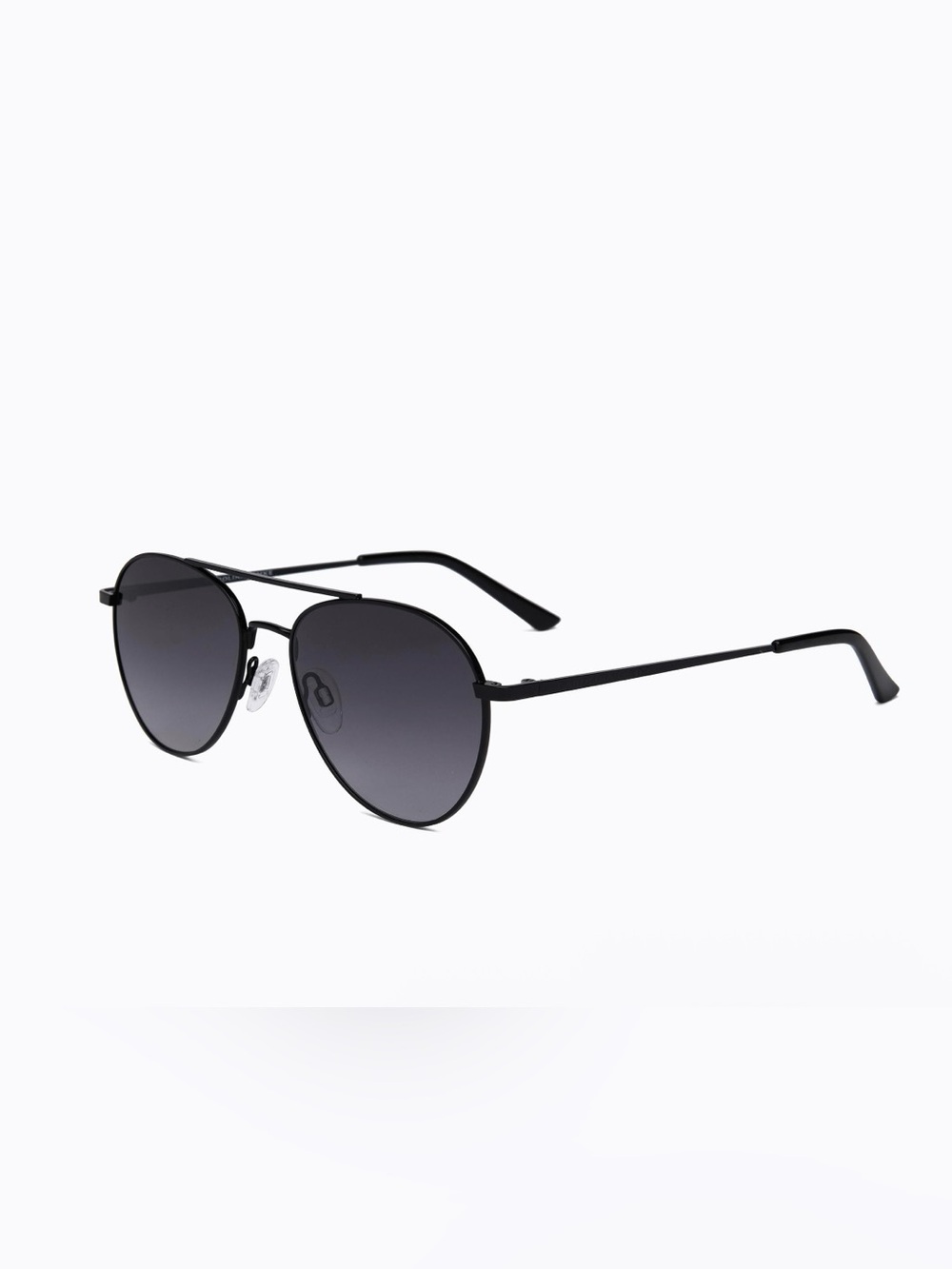 Black aviator sunglasses